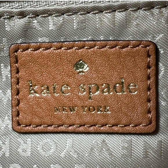 KATE SPADE NWOT Grant Park Starla Leather Camel Brown Crossbody Bag - Picture 15 of 15